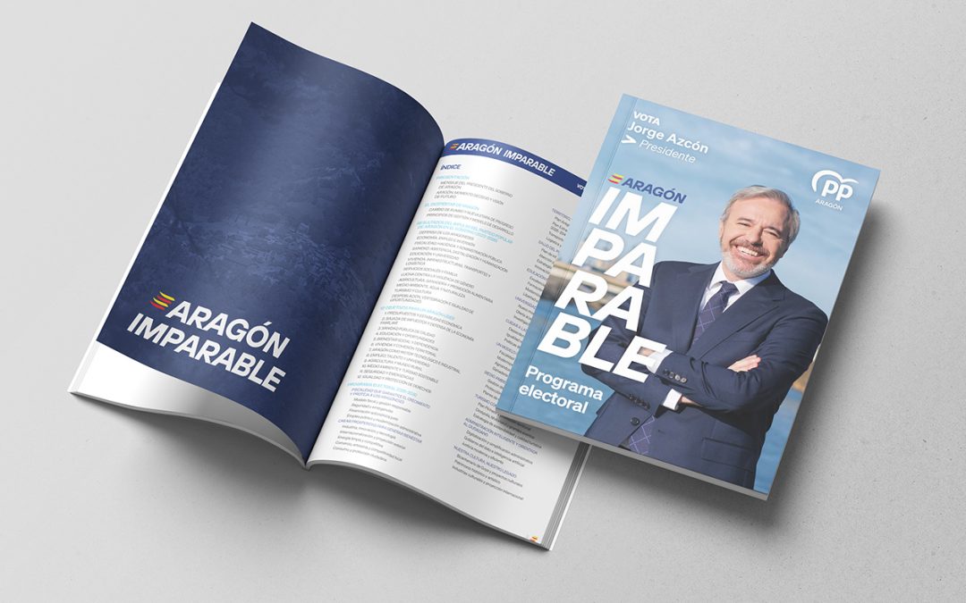 Campaña electoral Jorge Azcón