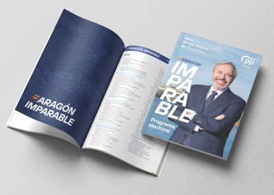 Campaña electoral Jorge Azcón
